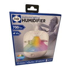 Sealy Multicolor Light-up Humidifier 700ml Tank Rechargeable Battery