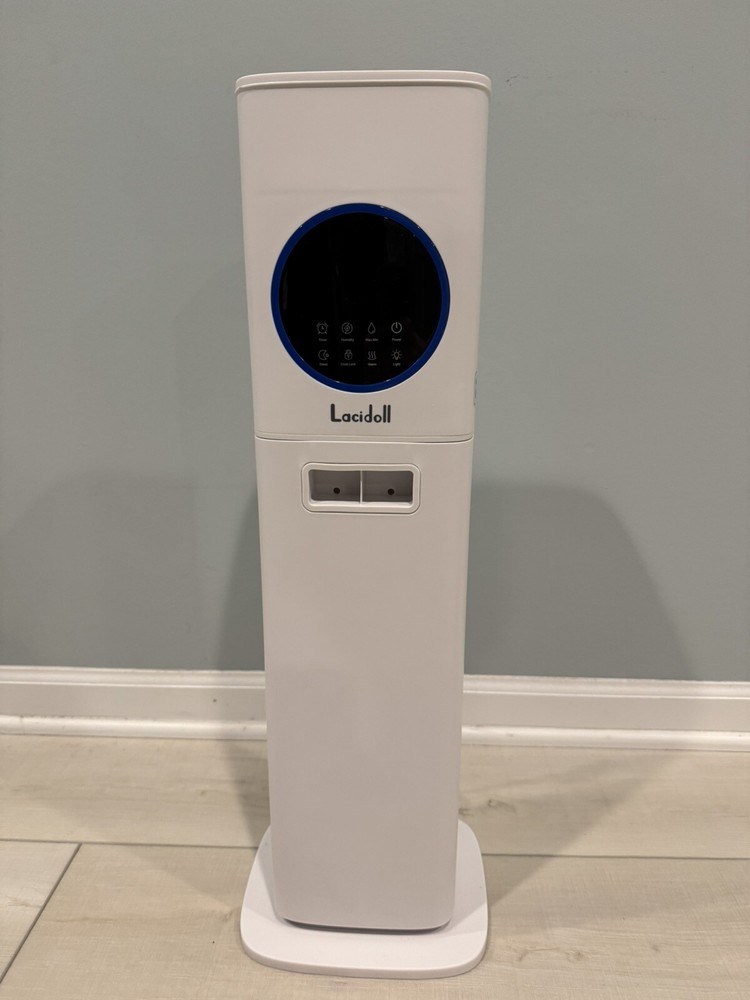 LACIDOLL Warm and Cool Mist Humidifiers for Bedroom Home, 2.1gal
