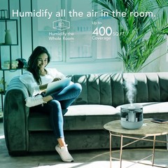 Vornado MISTIC 4 Ultrasonic Humidifier, 1-Gallon, Top-Fill, 3 Mist Settings
