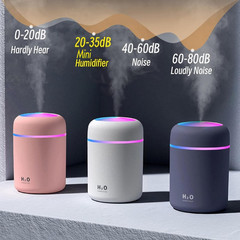 Portable Mini Humidifier, Colorful, Cool Mist, USB Powered. Perfect for Bedroom,