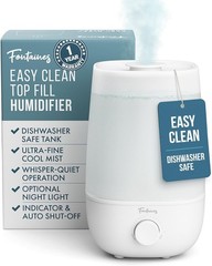 Fontaines Luxury Top-Fill Cool Mist Humidifier 360° Ultra-Fine Spray
