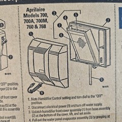 Aprilaire Stock No. 35 Replacement Filter Humidifier/Evaporator (APRILAIRE35)