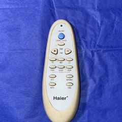 Haier Remote Control Air Conditioner Blue Beige Tested