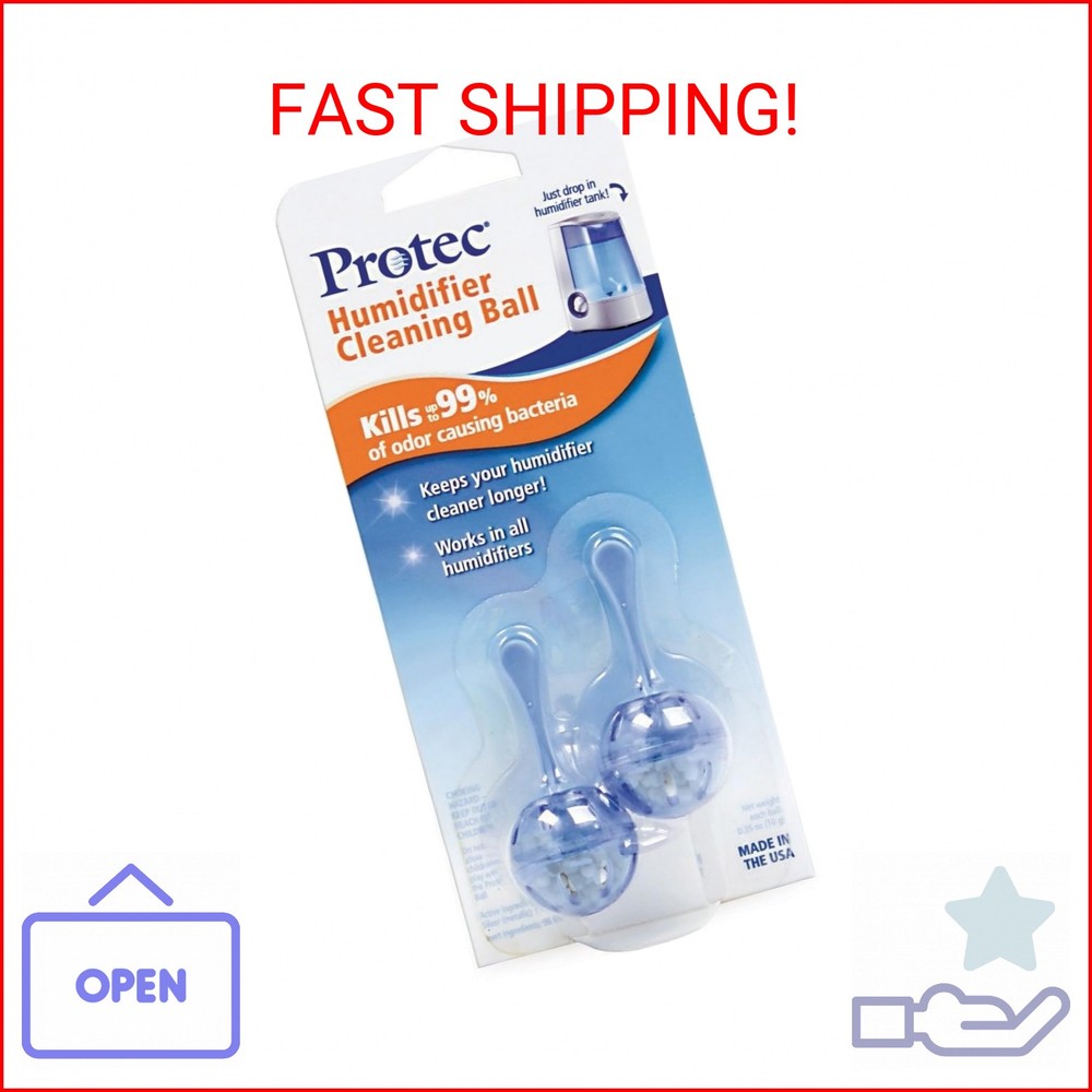 ProTec PC-2 Humidifier Tank Cleaning Cartridge, 2-Count Packages (1 pack of 2 ca