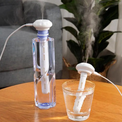 USB Cool Mist Humidifier 7 Color LED Night Light for Home Car Office