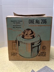 Vintage Hankscraft # 206 Steam Vaporizer Humidifier Teal Aqua MCM TESTED 1950’s