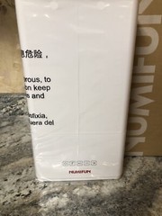 New Numifun Top Fill 1 Gal Ultrasonic Cool Mist Humidifier H410 White