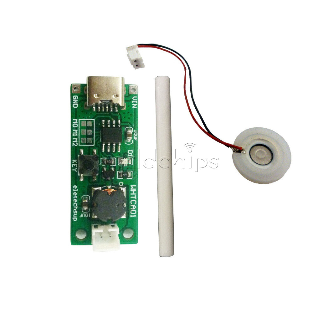 Mini Humidifier Controller Household Atomizer DC3.7-5.5V Type-C USB DIY Smart