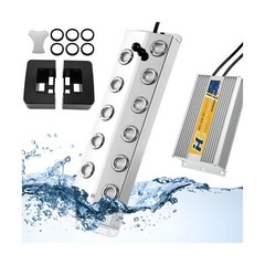 Hanchen Mist Maker 12 Head Ultrasonic Fogger Mist Humidifier Water Fountain P…
