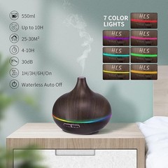Humidificador Difusor Aroma De Aceite Ultrasonico Aromaterapia Para Bebes Cuarto