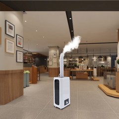 110v Industrial Commercial Humidifier Cool Mist 23.8 Liters Of Plus Water Fog