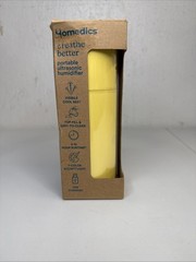 NIB HoMedics Breathe Better Portable Ultrasonic Humidifier In Yellow