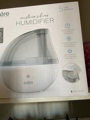 pure mistaire silver ultrasonic cool mist humider