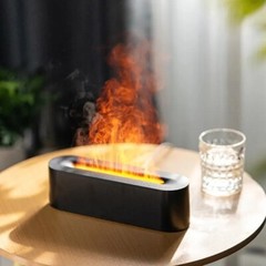 Desktop Simulation Light Aromatherapy Purifier Air for Bedroom With 7 Colors