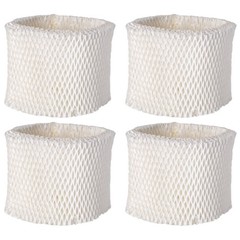 4Pcs Humidifier Replacement Filter Set Durable White Pulp for Indoor Use
