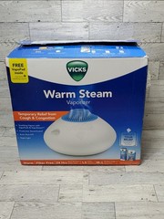 Vicks Warm Steam Vaporizer & Humidifier 1.5 Gallon Tank