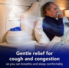 Vicks Warm Steam Vaporizer, Small to Medium Rooms, 1.5 Gallon Tank – Warm Mist