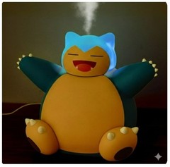 Snorlax Pokemon Humidifier Mood Night Light Portable USB Mist Maker Korea New
