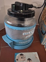 Vintage DeVilbiss No. 145 Vaporizer Humidifier Aqua Blue Manual & Box Tested