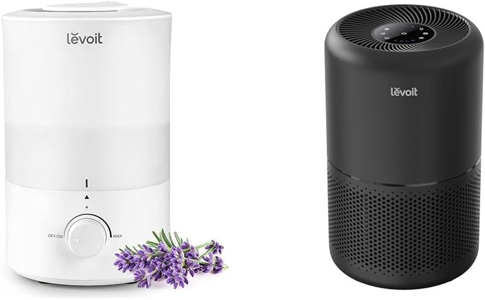 Whisper-Quiet 3L Humidifier & Essential Oil Diffuser for Allergy Relief