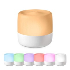 Homedics Ultrasonic Aroma Diffuser, Color-Changing Light, 130mL