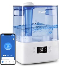 LEVOIT Classic300S Ultrasonic Smart Top Fill Humidifier, Extra Large 6L Tank
