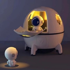 220ml Astronaut Space Capsule USB Humidifier Ultrasonic Cool Mist Aromatherapy