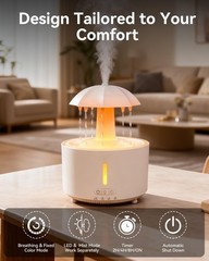 Mist Humidifier,Clouds and Cool Super Quiet, Easy to Fill & Clean, Auto Shut-Off