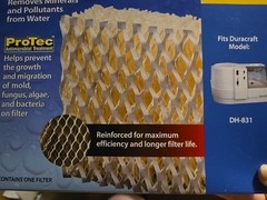 2 Honeywell HC-818 Humidifier ProTec Antimicrobial Filters DH-831 Duracraft New