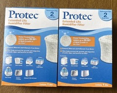 Lot Of 2 ProTec WF2 Humidifier Filter – White