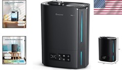 Top Fill 6L Humidifier with Real-time Smart Control – Perfect for Nursery & Home