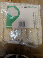 Four filters compatible with Emerson Humidifier Filters Wick HDC-12