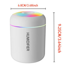 180ML Mini Air Humidifier USB Electric Aroma Diffuser Essential Oil Purifier