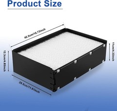 1 Pack 1045 Humidifier Super Wick Filter Compatible with Essick Air AIRCARE H123