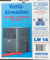 NEW Venta Airwasher LW14 Humidifier Air Purifier Made in Germany NIB
