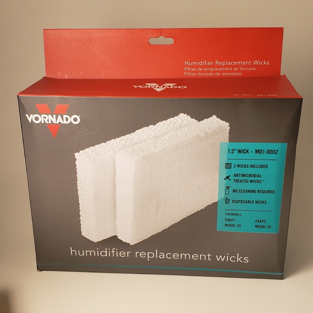 Vornado MD1-0002 Replacement Humidifier Wick (2-Pack),White