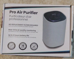 Pure Pro Personal Air Purifier/Ionizer – White