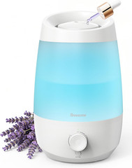 2.5L Top Fill Humidifiers for Bedroom, 250Ml/H Mist Output, 25Hrs Humidifiers fo
