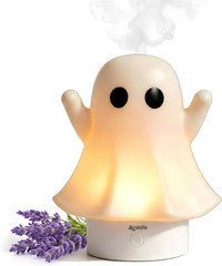 Cute Ghost Essential Oil Diffuser, 120ML Ultrasonic Cool Mist Humidifier with 7