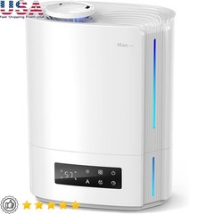 Ultrasonic Humidifier Cool Mist Aromatherapy Auto Shut Off Quiet 500 sq ft New