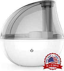 Humidificador De Vapor De 1.5L, Vaporizador Para Dormitorio, Apagado automático