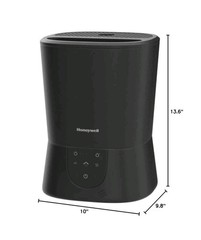 Easy-to-Care Filter Free Warm Mist Humidifier Medium Rooms, 1.5 Gallon