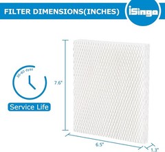 Honeywell HEV615/620 Compatible Filter T – 4 Pack for Better Humidity Control