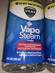 Vicks VapoSteam Medicated Liquid, Use in Vicks Vaporizers & Humidifiers LOT OF 2