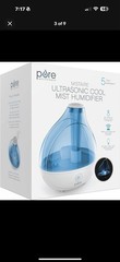 Pure Enrichment MistAire Ultrasonic Cool Mist Air Humidifier NEW