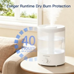 MegaWise Topfill 7 colour Night light humidifier for Kid bedroom with 3.5L Large