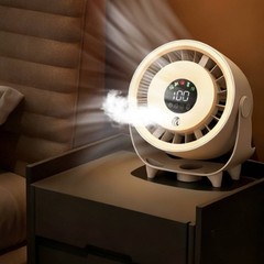 Desktop Misting Fan Compact Personal Misting Fan for Bedroom, Kitchen, Students
