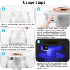 1.5L Esencial Humidificador en casa de aroma de difusor de aceite para oficina