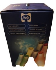 Sealy Multicolor Light-Up Humidifier Aroma Diffuser 2 Mist Modes Quiet Operation