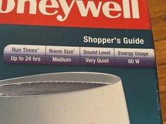 Honeywell Humidifier HCM-350 Ultra Violet Germ-Free Humidification New Open Box